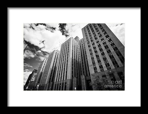 Criminal Framed Print featuring the photograph criminal courts building and tombs south building manhattan detention complex New York City USA #1 by Joe Fox