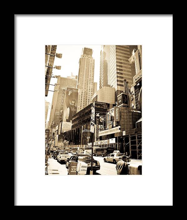 Crown Plaza Framed Print featuring the photograph Crown Plaza New York City #1 by Mickey Clausen