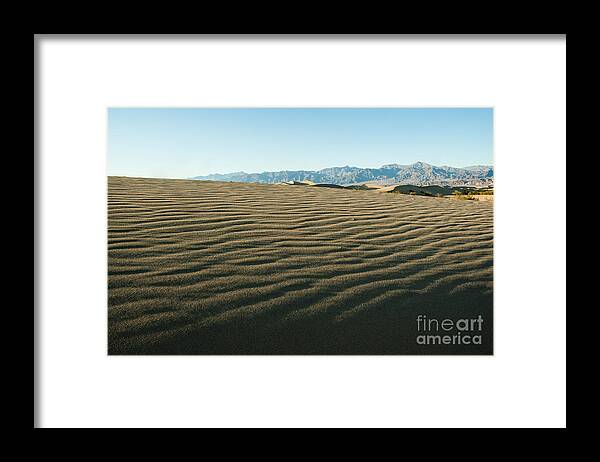 Dunes Framed Print featuring the photograph Death Valley 13 #1 by Micah May