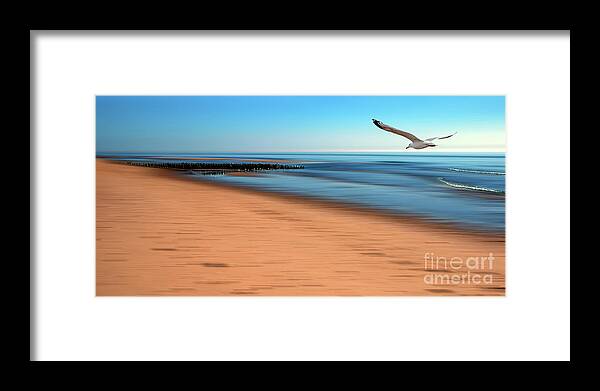 Beach Framed Print featuring the photograph Desire Light by Hannes Cmarits