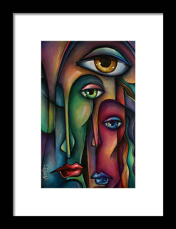 Figurative Framed Print featuring the painting Ditto... #1 by Michael Lang
