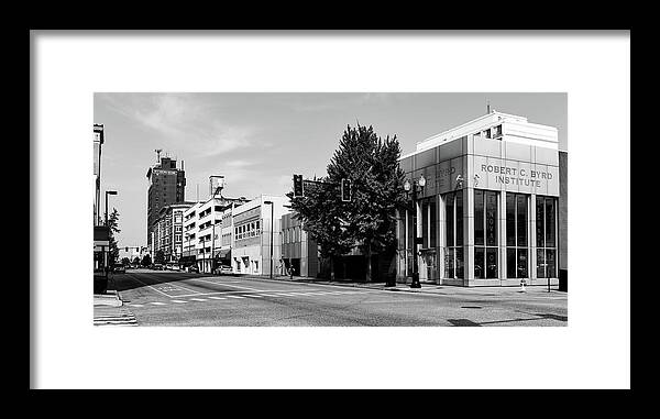 Huntington Framed Print featuring the photograph Downtown Huntington West Virginia #1 by Mountain Dreams