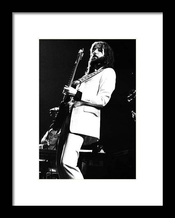 Eric Clapton Framed Print featuring the photograph Eric Clapton 1973 #1 by Chris Walter
