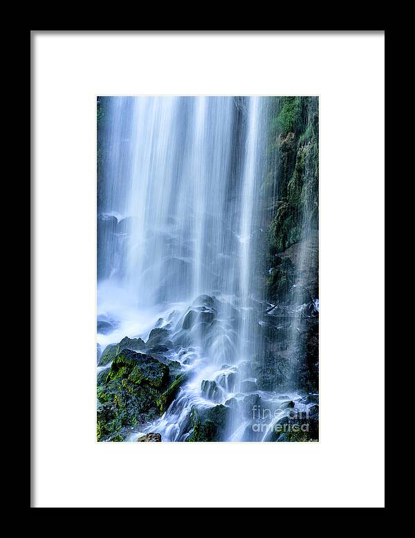Falling Spring Falls Framed Print featuring the photograph Falling Spring Falls #1 by Thomas R Fletcher