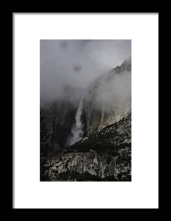 Falls Framed Print featuring the photograph Falls in Yosemite #1 by Phyllis Spoor
