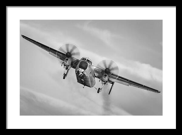 Grumman Framed Print featuring the photograph Fifty Shades Of Greyhound by Jay Beckman