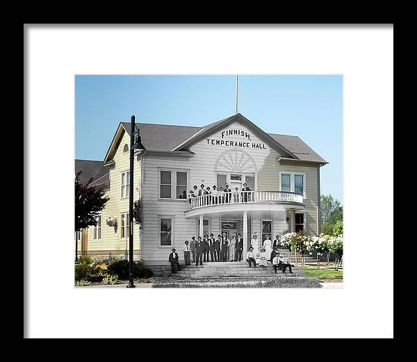 Architecture Framed Print featuring the photograph Finnish Temperance Hall #2 by Jim Thompson