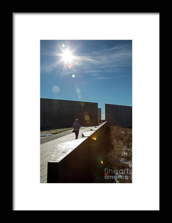 Flight 93 Framed Print featuring the photograph Flight 93 National Memorial by Jim West