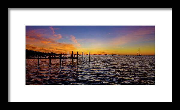 Florida Framed Print featuring the photograph Florida Keys Sunset by Raul Rodriguez