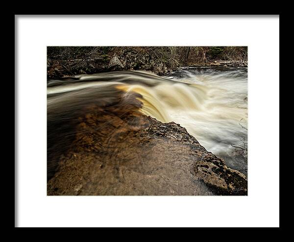 Canada Framed Print featuring the photograph Flowing by Doug Gibbons
