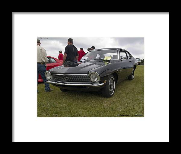Ford Maverick Framed Print featuring the photograph Ford Maverick #1 by Jackie Russo