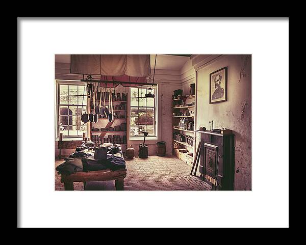 Amelia Framed Print featuring the photograph Fort Clinch #1 by Peter Lakomy