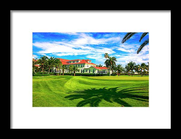 Gasparilla Inn Framed Print featuring the photograph Gasparilla Inn, Boca Grande FL #1 by Chris Smith