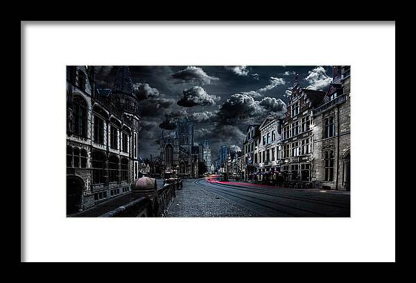 Ghent Framed Print featuring the photograph Ghent #1 by Jackie Russo