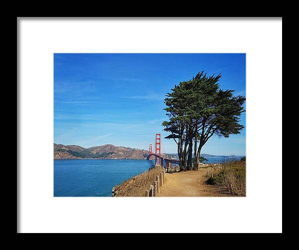 California Framed Print featuring the photograph Golden Gate Bridge #1 by Mary Capriole