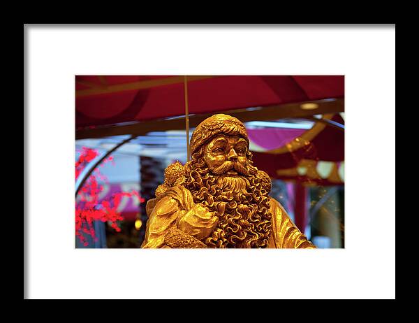  Framed Print featuring the photograph Golden Idol #1 by Carl Wilkerson