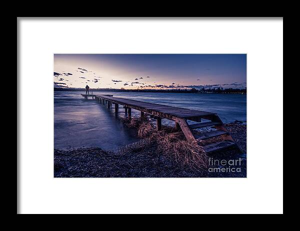 Ammersee Framed Print featuring the photograph Good bye and thank you by Hannes Cmarits
