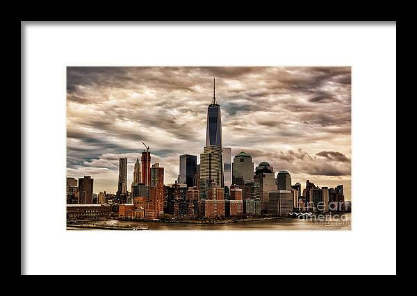 Nyc Framed Print featuring the photograph Gotham City #1 by Alissa Beth Photography