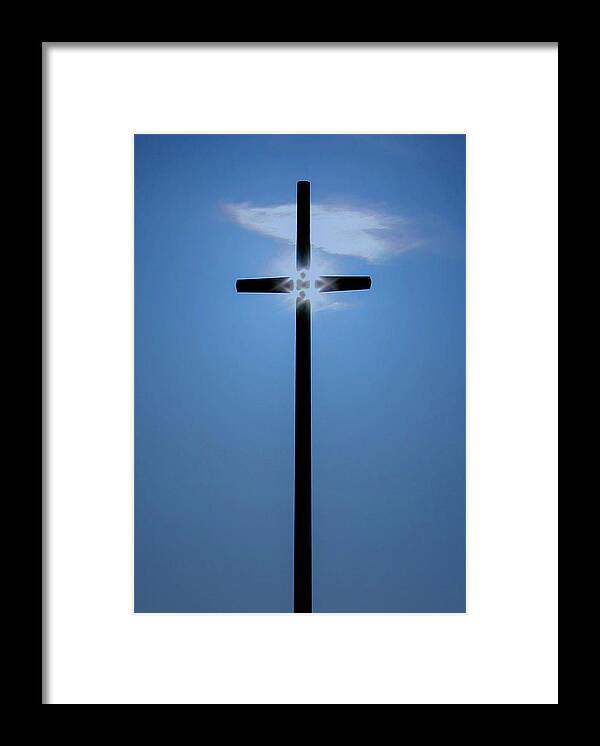 Photo For Sale Framed Print featuring the photograph He is the Light #1 by Robert Wilder Jr