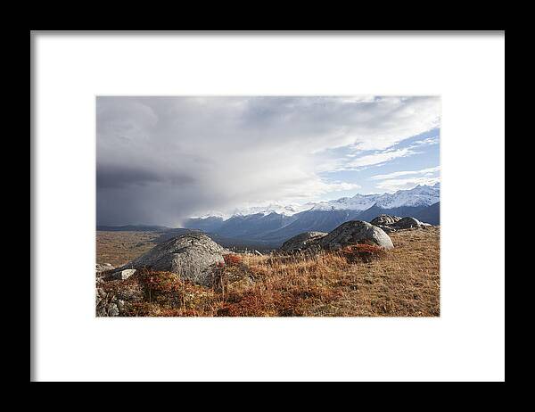 British Columbia Framed Print featuring the photograph High Country in Fall #1 by Michele Cornelius