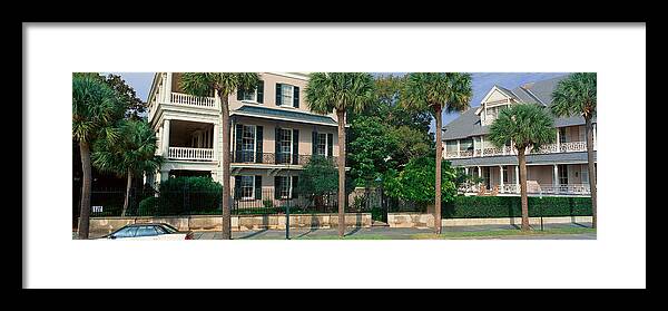 Photography Framed Print featuring the photograph Historic Home On Battery Street #1 by Panoramic Images