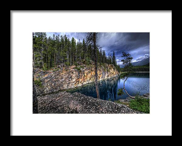Lake Framed Print featuring the photograph Horseshoe Lake #2 by Wayne Sherriff