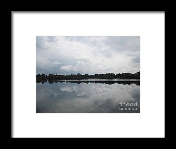 Ilsesee Framed Print featuring the photograph Ilsesee near Augsburg #3 by Chani Demuijlder