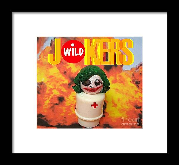 Heath Ledger Framed Print featuring the photograph Jokers Wild #1 by Ricky Sencion