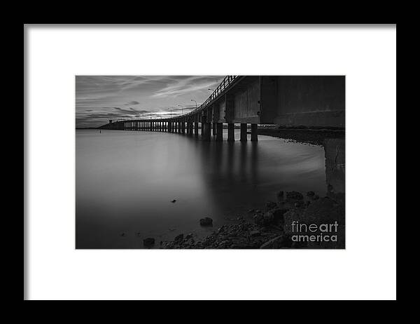Andalucia Framed Print featuring the photograph Jose Leon de Carranza Bridge Cadiz Spain #1 by Pablo Avanzini