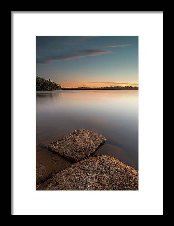 Lake Russell Framed Print featuring the photograph Lake Russell 19 #1 by Derek Thornton
