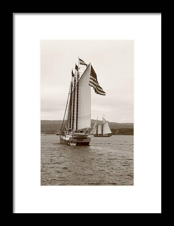 Seascape Framed Print featuring the photograph Lewis R French And Victory Chimes #1 by Doug Mills