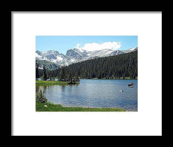 United States Framed Print featuring the photograph Long Lake Splender #1 by Joseph Hendrix