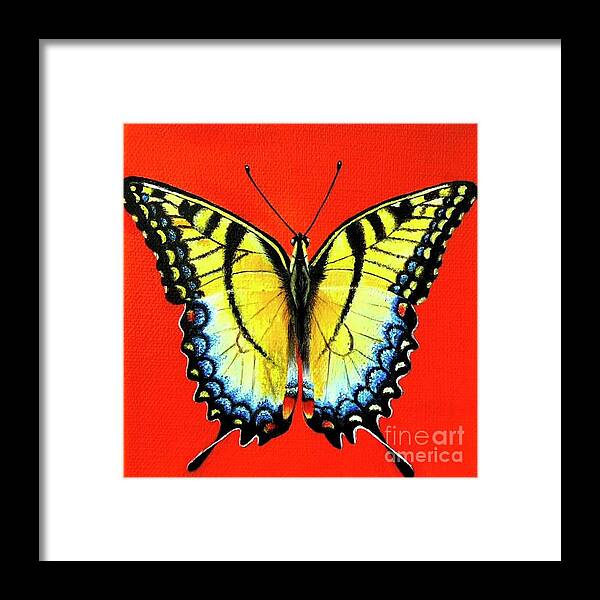 Painting Framed Print featuring the painting Love #1 by Sudakshina Bhattacharya