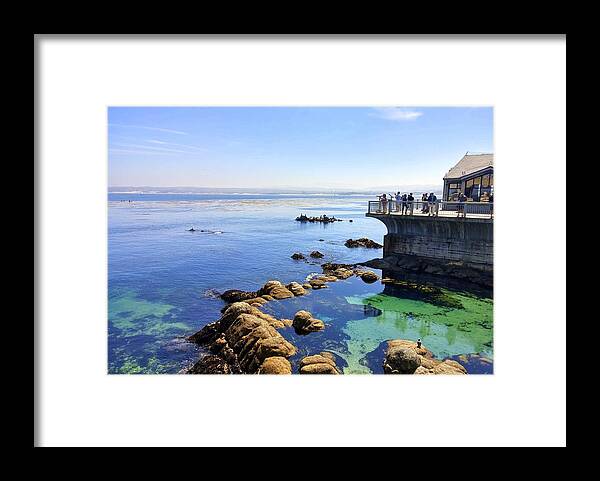 Monterey Framed Print featuring the photograph Montery Bay #2 by J R Yates