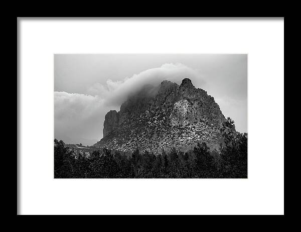 Michalakis Ppalis Framed Print featuring the photograph Mountain Landscape #1 by Michalakis Ppalis