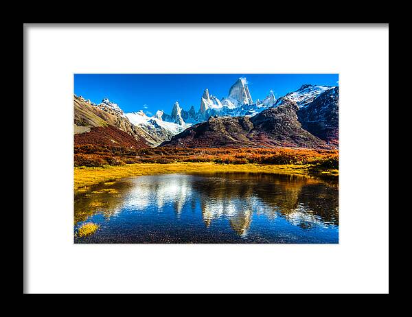 Patagonia Framed Print featuring the photograph Mt. Fitzroy #1 by Walt Sterneman
