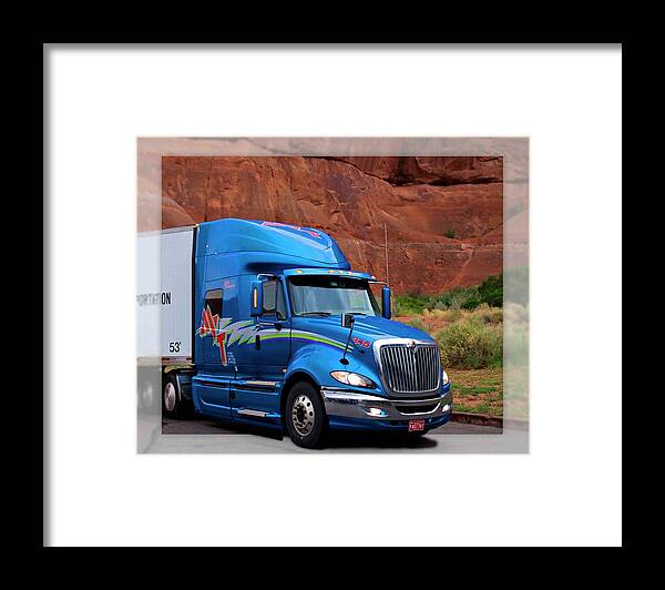 Mesilla Valley Transportation Framed Print featuring the photograph Mvt #6 #1 by Walter Herrit