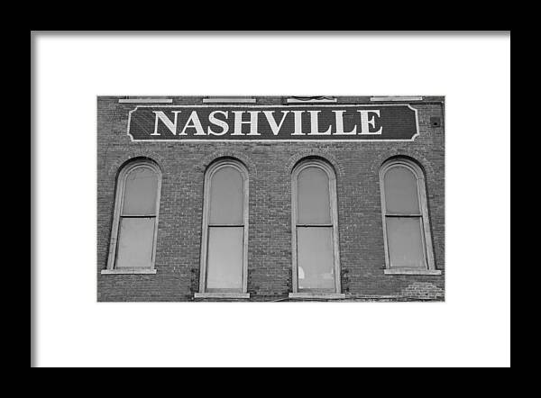 Nashville Framed Print featuring the photograph Nashville #1 by Brian Kamprath