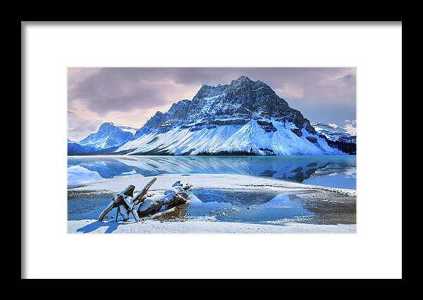 Rockies Framed Print featuring the photograph Num Ti Jah #1 by John Poon