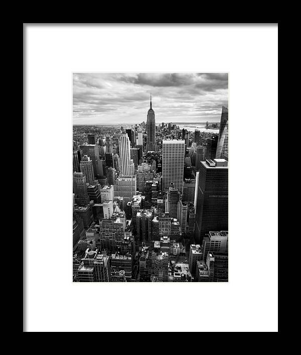 Ny Framed Print featuring the photograph NYC Downtown by Nina Papiorek