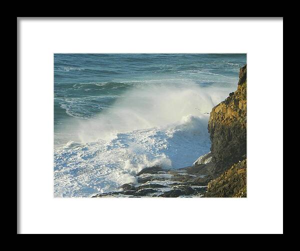 Oregon Framed Print featuring the photograph Ocean View #1 by Gallery Of Hope 