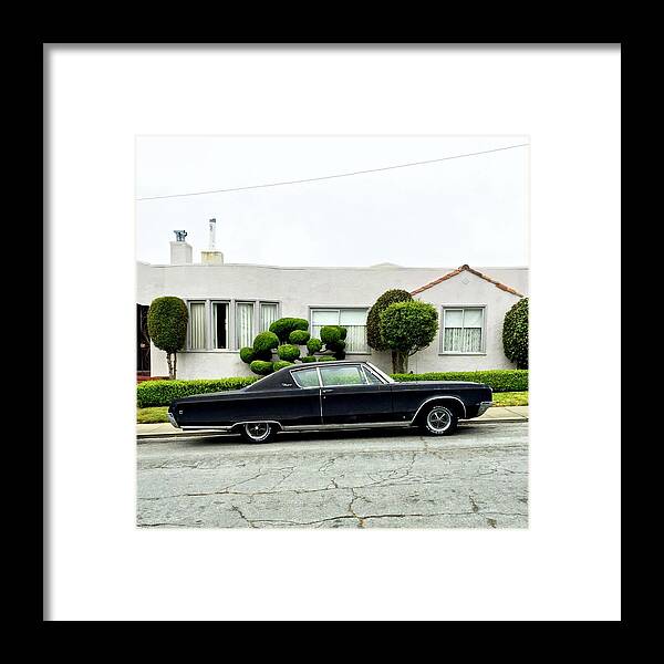  Framed Print featuring the photograph Old Car by Julie Gebhardt