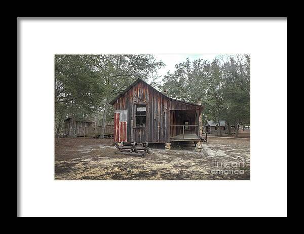 Homestead Framed Print featuring the photograph Old Homestead #1 by Judy Hall-Folde