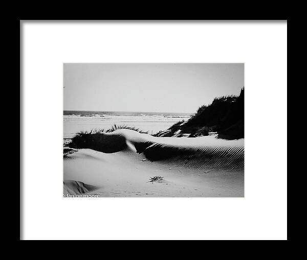 Pismo Beach Framed Print featuring the photograph Pismo Dune #1 by Dr Janine Williams