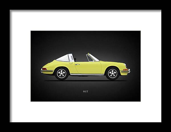 911t Framed Print featuring the photograph Porsche 911 Targa by Mark Rogan