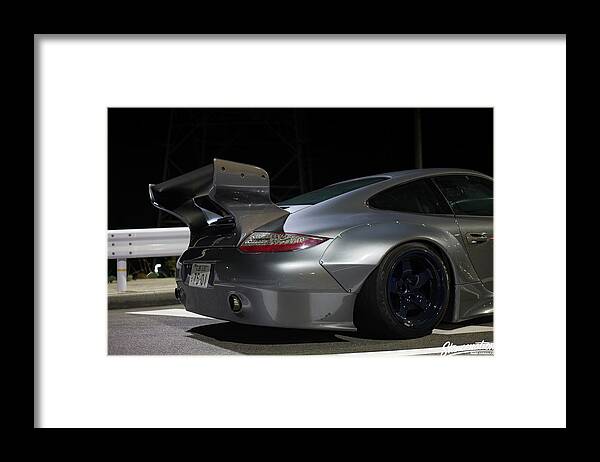 Porsche 997 Framed Print featuring the photograph Porsche 997 #1 by Jackie Russo