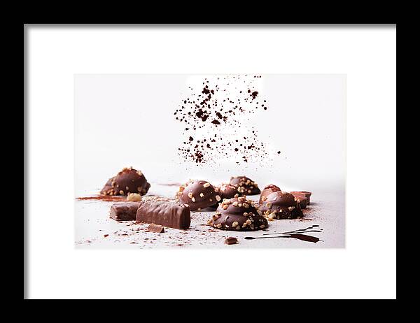 Swets Framed Print featuring the photograph Pralines #1 by Christine Sponchia