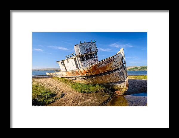 Pt Reyes Framed Print featuring the photograph Pt Reyes #1 by Mike Ronnebeck