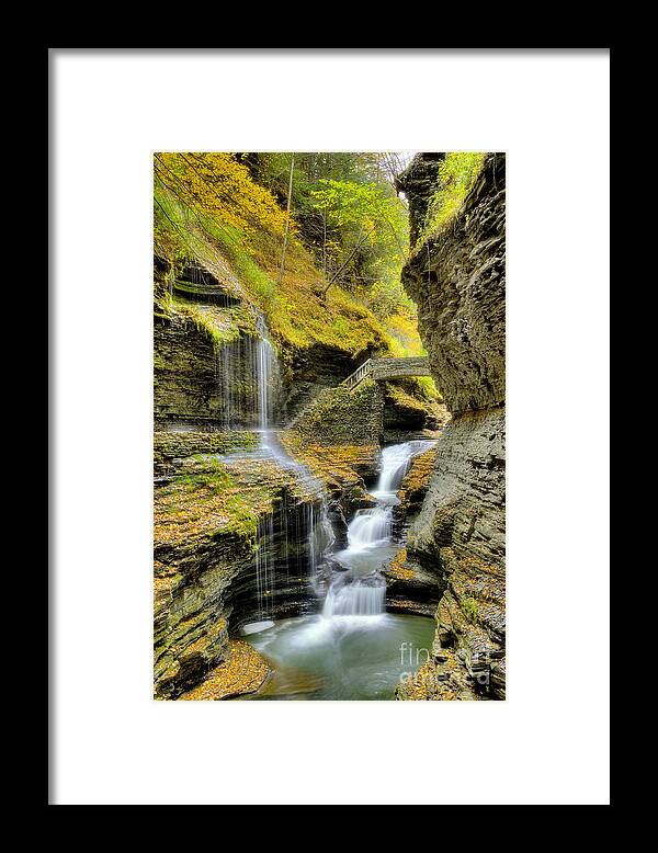 Waterfall Framed Print featuring the photograph Rainbow Falls by Rick Kuperberg Sr