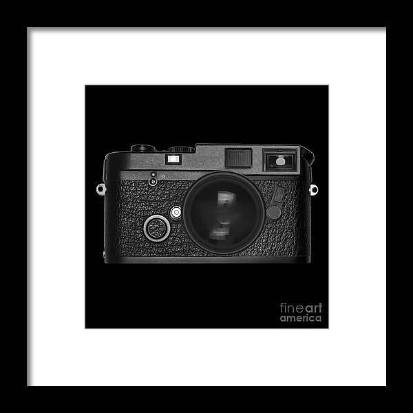 Analog Framed Print featuring the photograph Rangefinder Camera #1 by Setsiri Silapasuwanchai